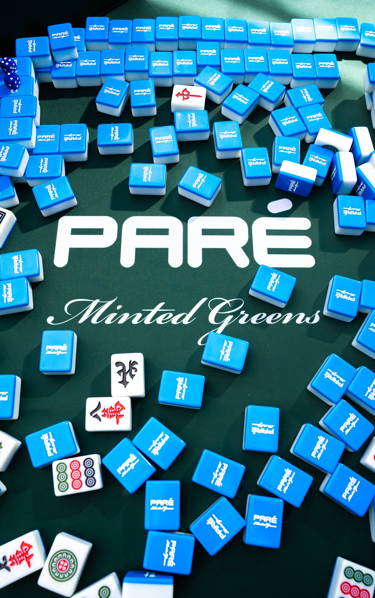 Paré x Minted Greens Mahjong Set