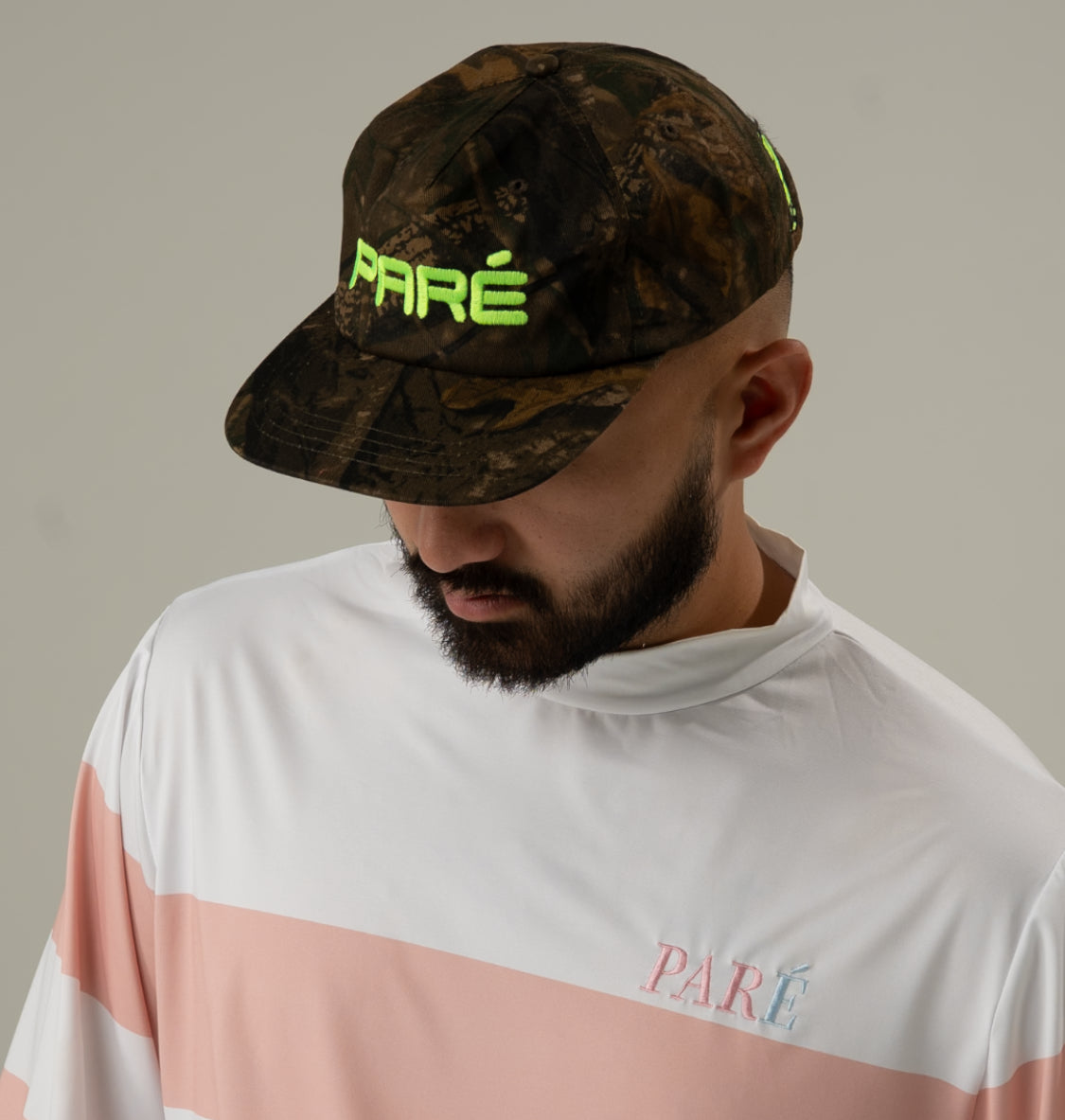 Paré "Neon" Camo Snapback Hat