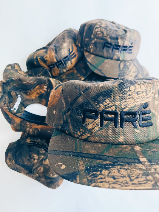 Paré Camo Snapback Hat [RESTOCK]