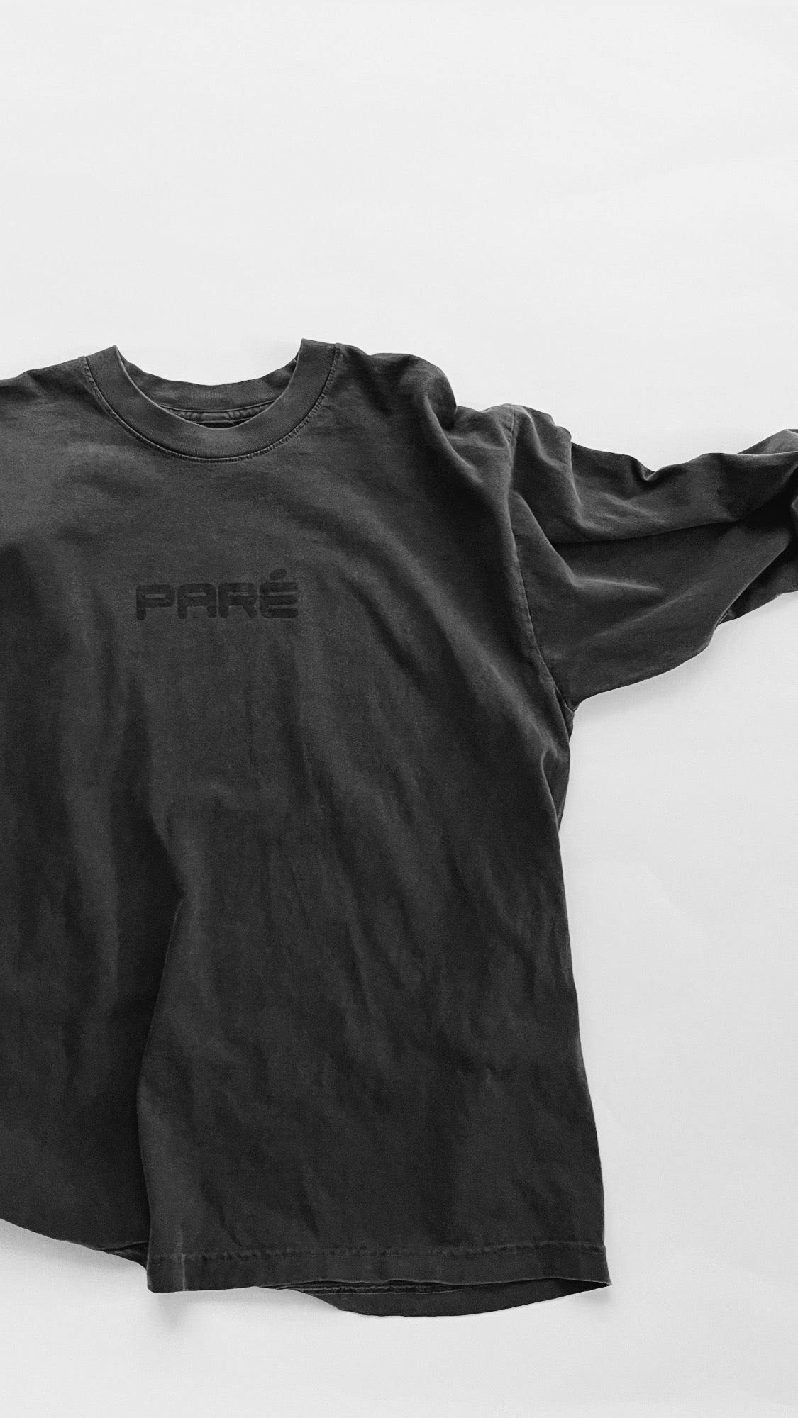 Paré Vintage Black Long Sleeve Shirt