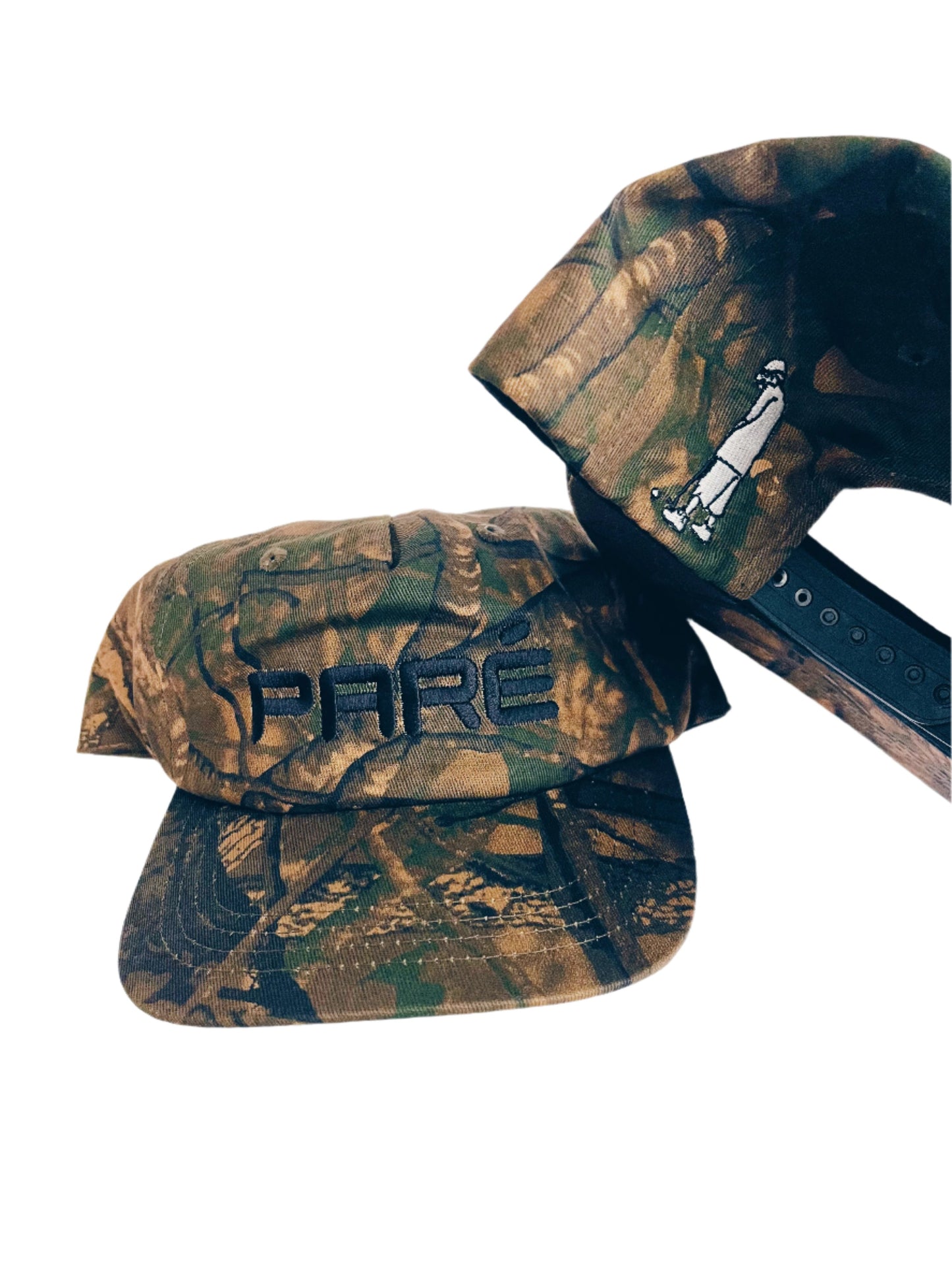 Paré Camo Snapback Hat [RESTOCK]