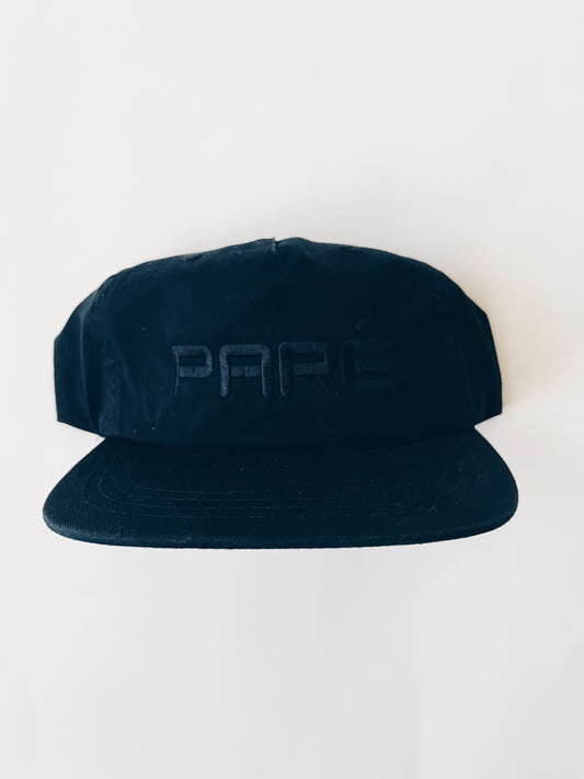 Paré Vintage Black Snapback