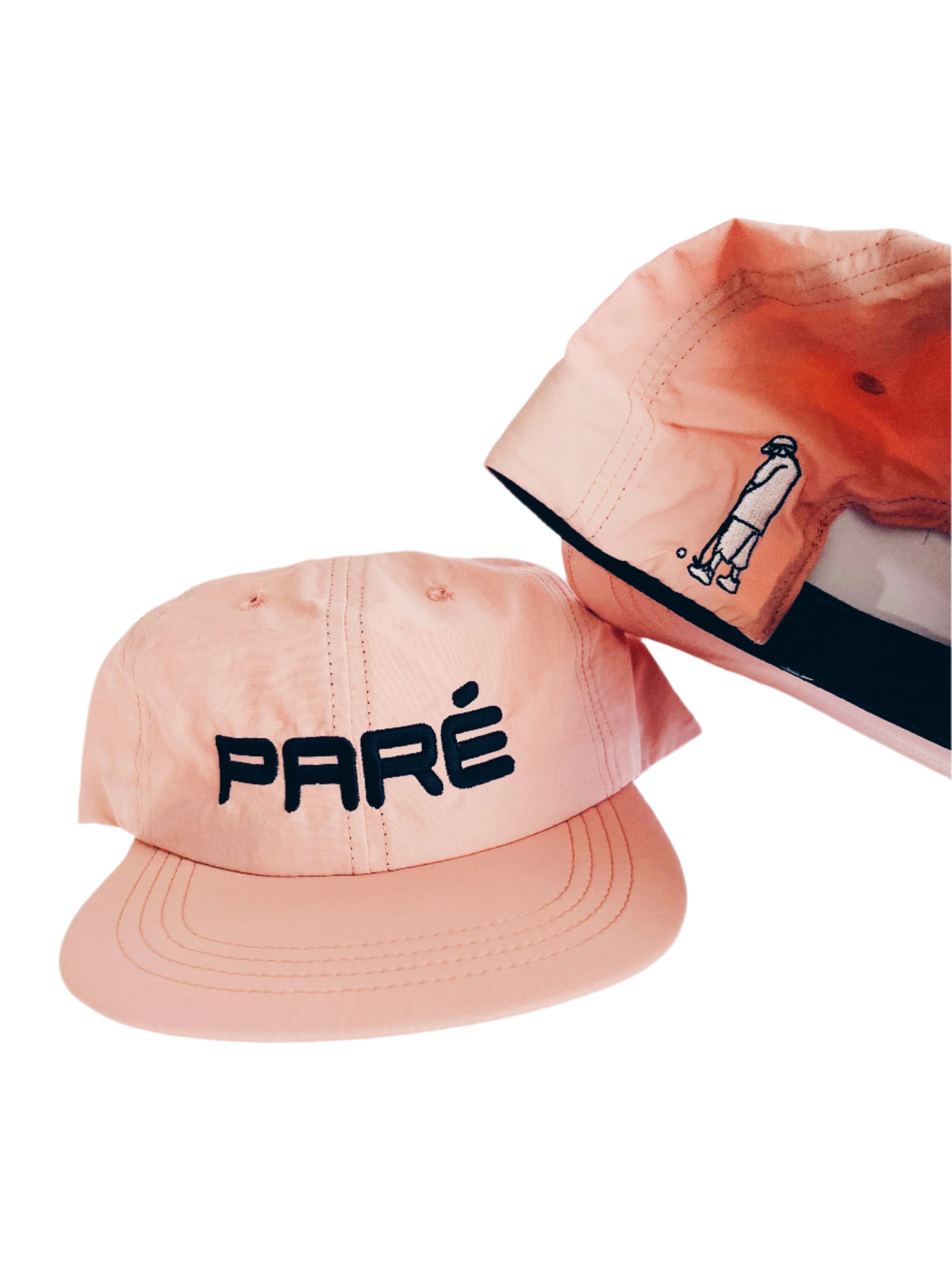 Paré Pink Nylon Hat
