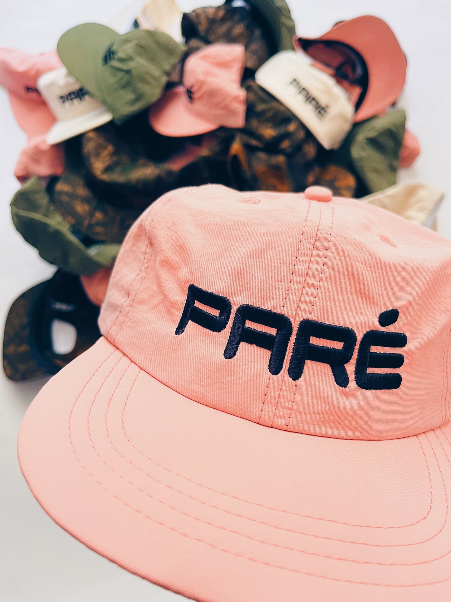 Paré Pink Nylon Hat