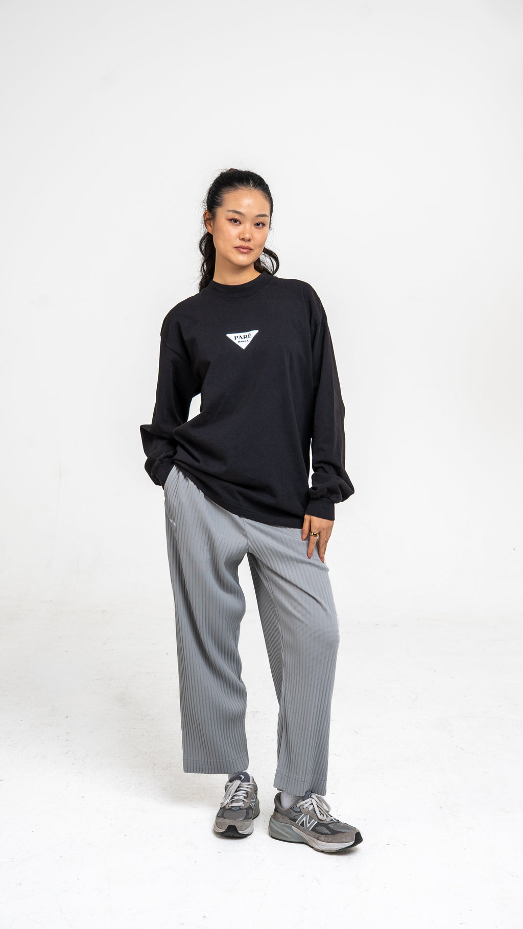 Paré Manila Long Sleeve Mockneck Shirt