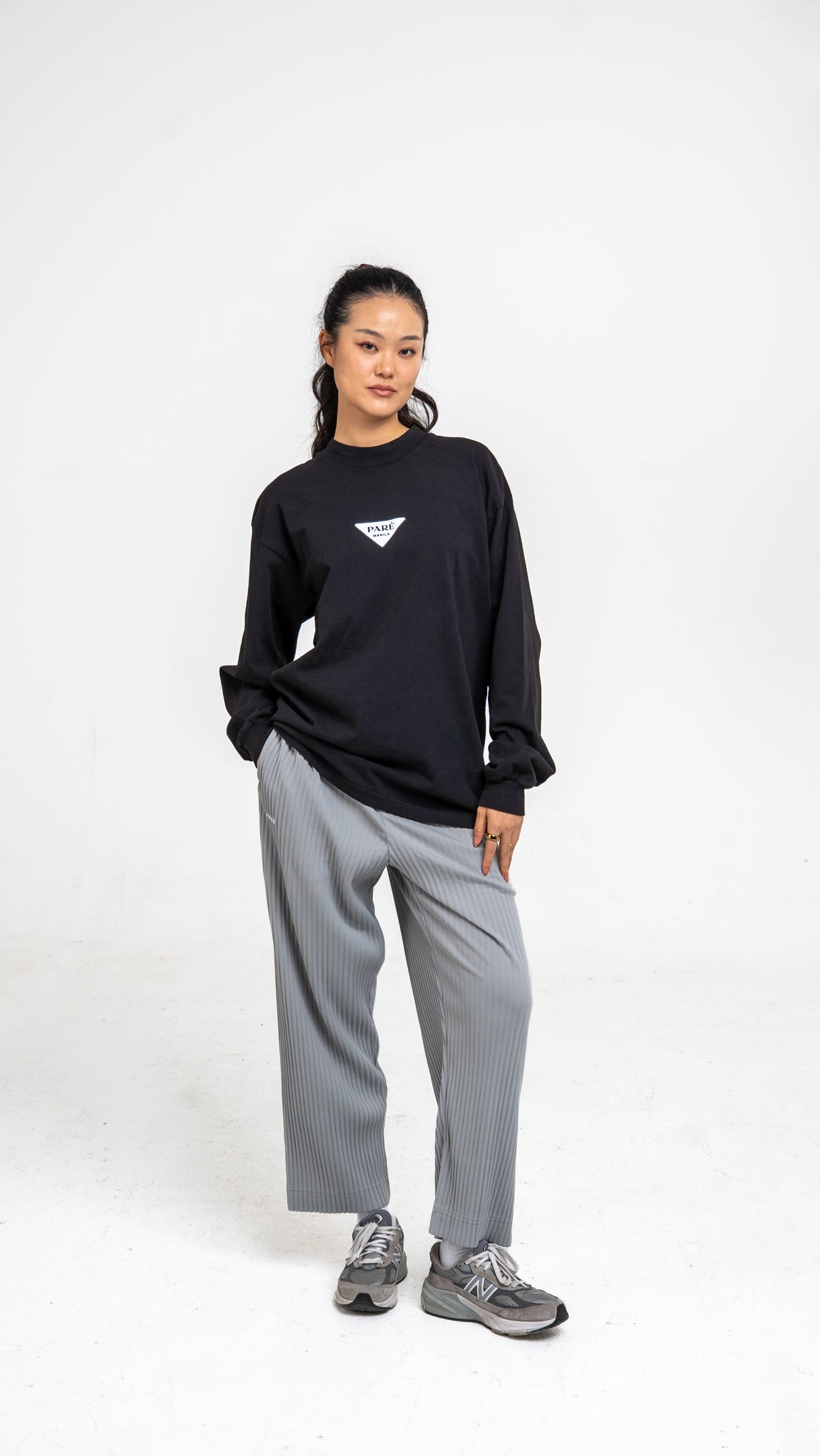 Paré Manila Long Sleeve Mockneck Shirt