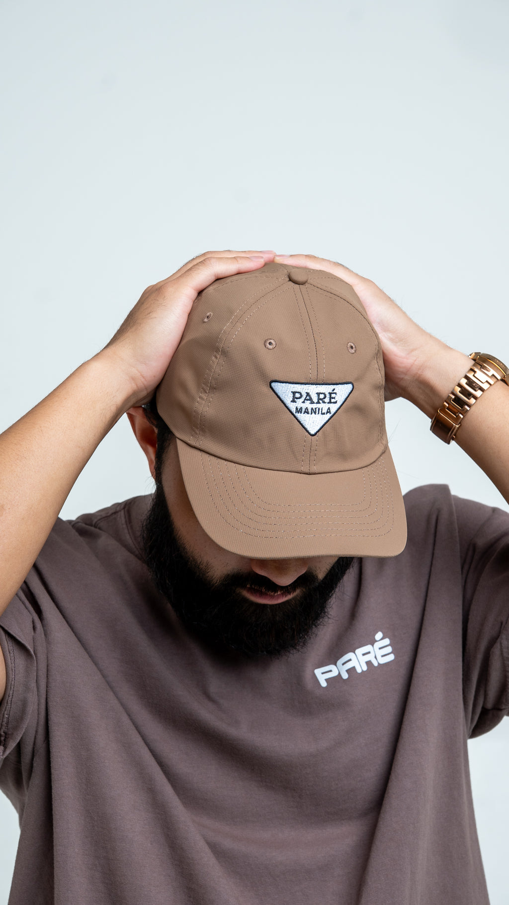Paré x Imperial Manila Hat (Walnut)