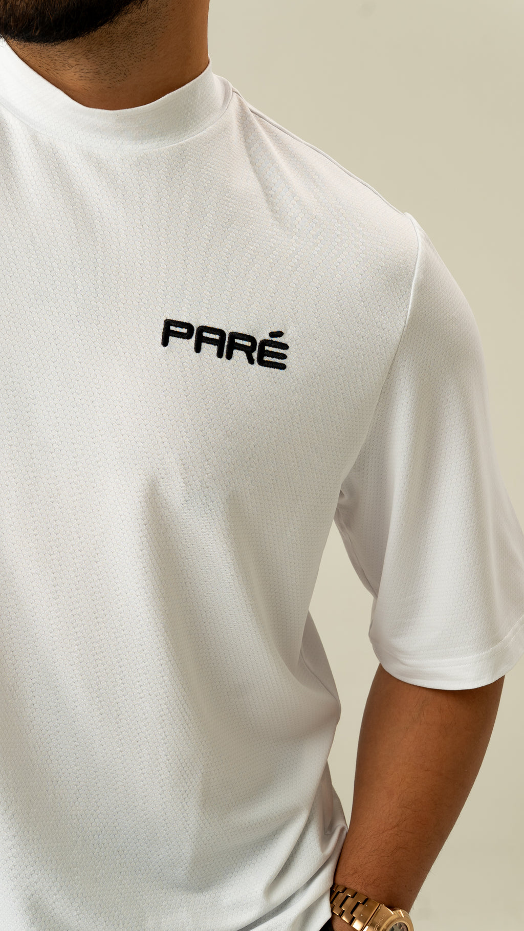 Paré Hex Weave Mockneck (2-Pack)