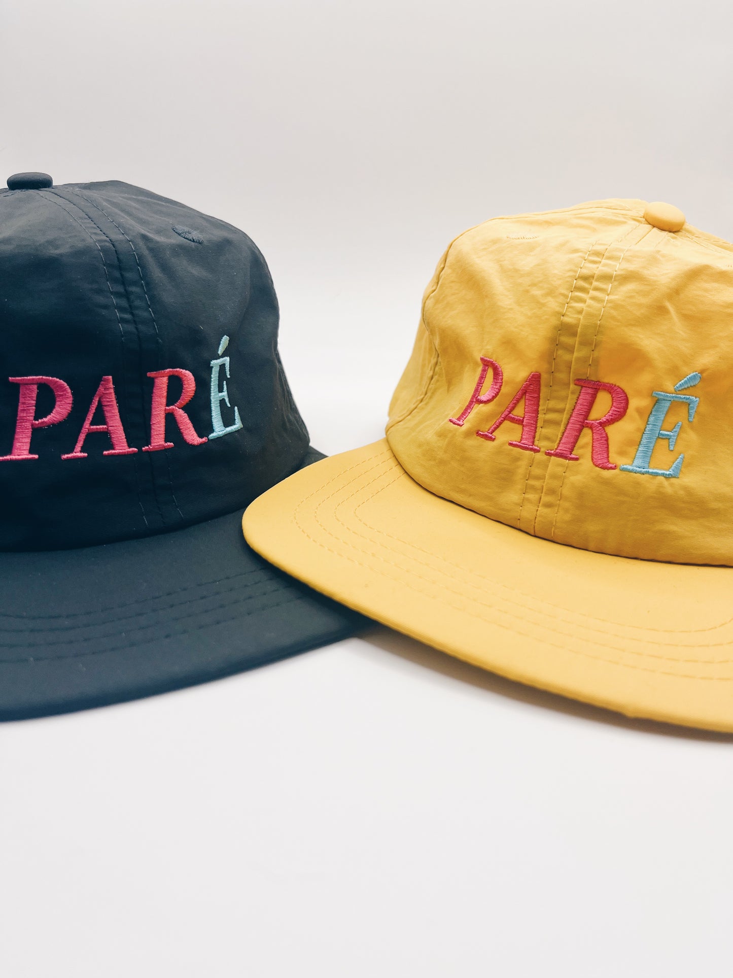 Paré Washed Nylon Hat Bundle