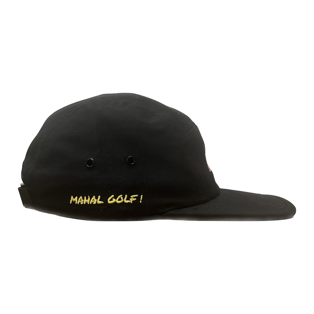 Paré 5-Panel Camp Hat (Black)