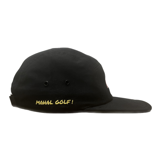 Paré 5-Panel Camp Hat (Black)